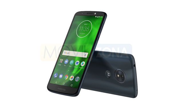 Motorola Moto G6 Play vista delantera y trasera