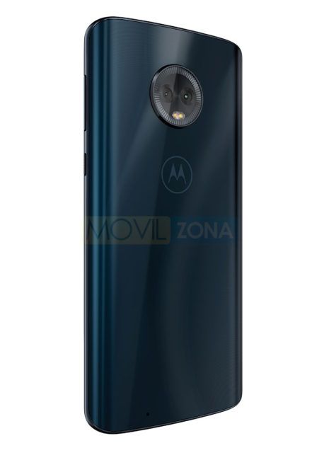 Motorola Moto G6 azul vista trasera