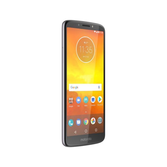 Diseño del Moto E5