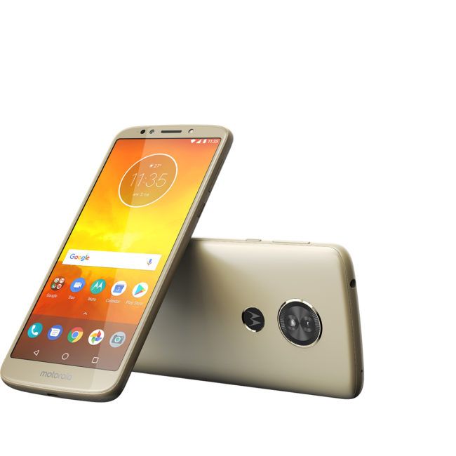 Diseño del Moto E5 Plus