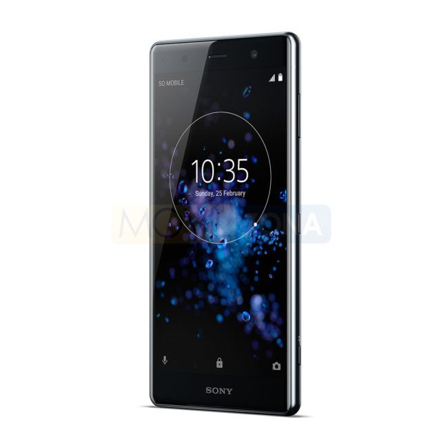 Sony Xperia XZ2 Premium negro vista lateral
