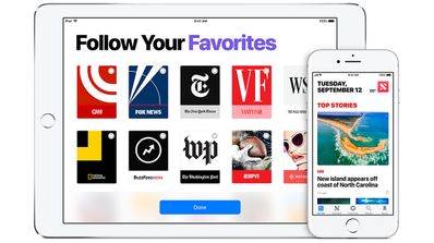Versión de pago de Apple News