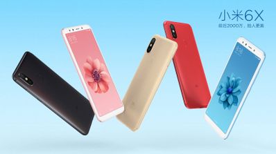 xiaomi mi 6x colores