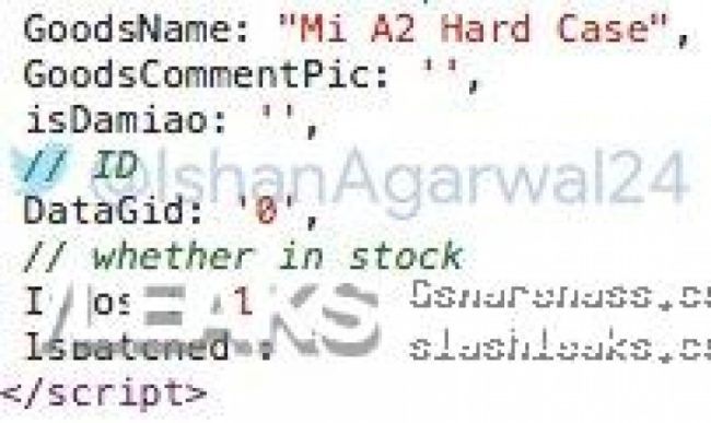 xiaomi Mi A2 filtrado