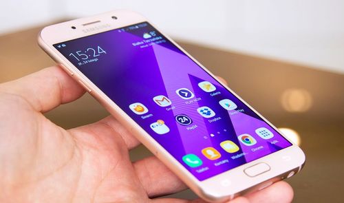 Lateral del Samsung Galaxy A5 2017
