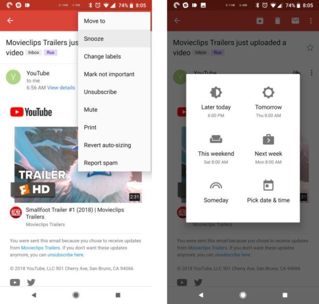 Cómo configurar recordatorios en Gmail