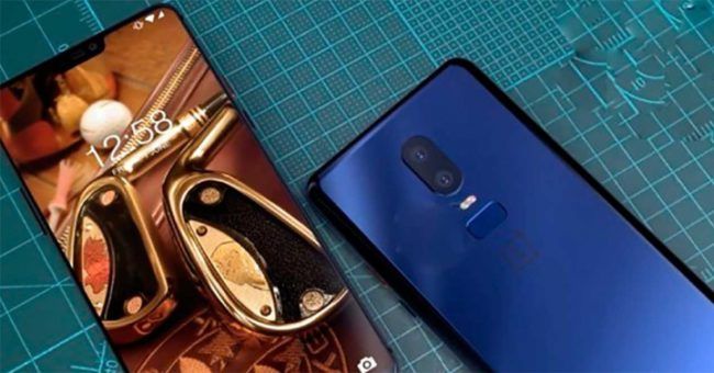 diseño del OnePlus 6
