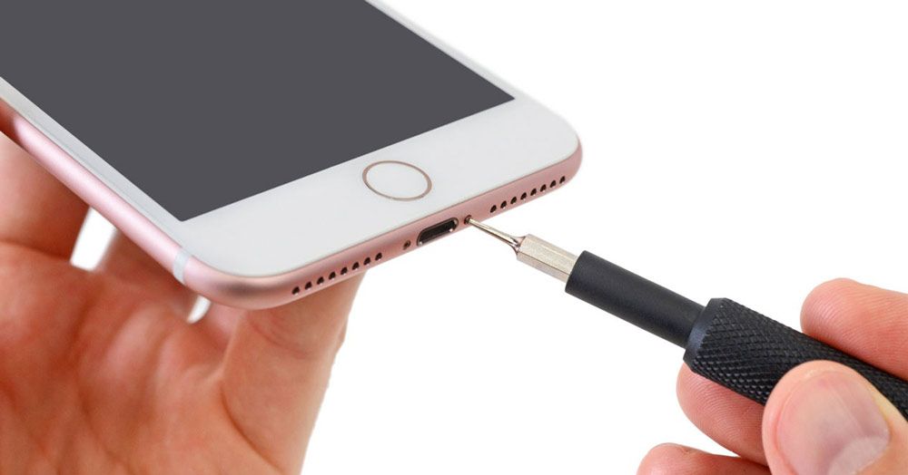 Reparación de la pantalla de un iPhone 8