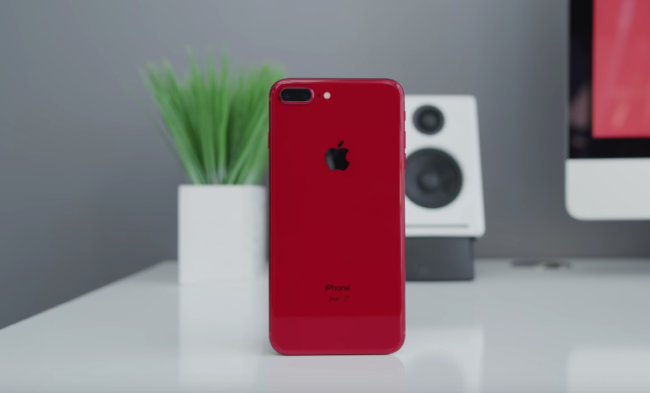 iphone 8 plus rojo