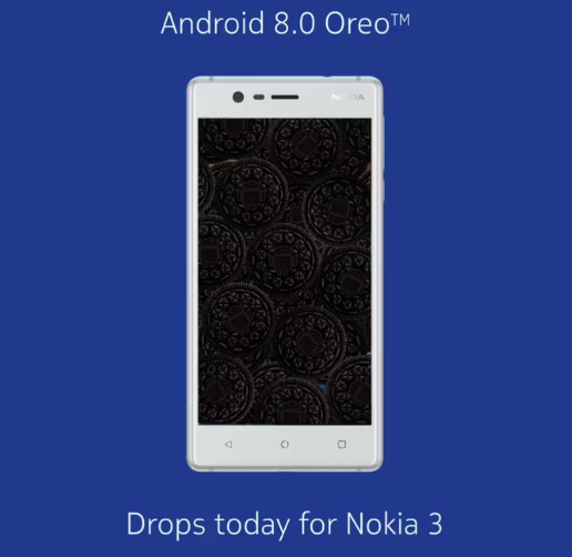 android oreo nokia 3