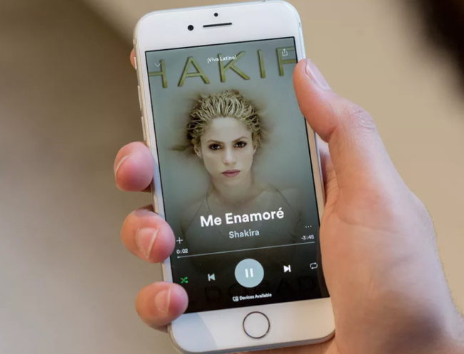 shakira spotify