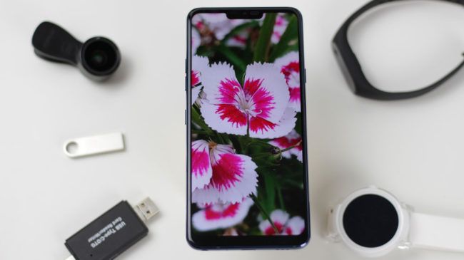Aspecto frontal del LG G7 ThinQ
