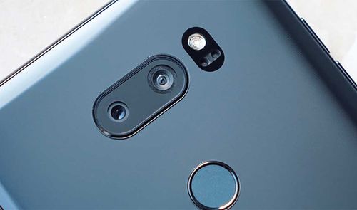 Diseño del LG V35 ThinQ