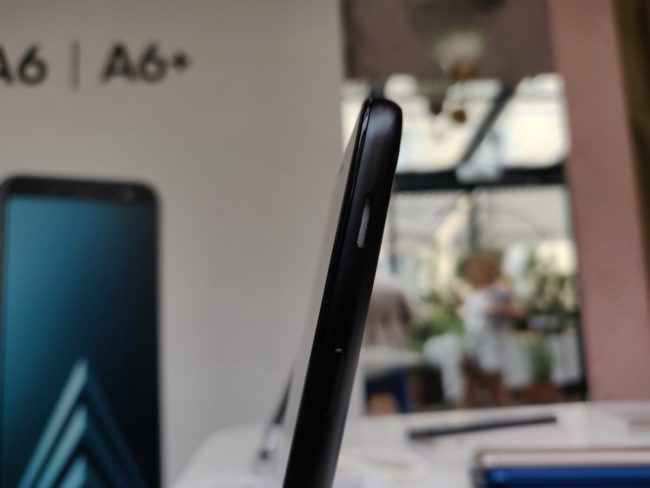 Samsung Galaxy A6 bokeh
