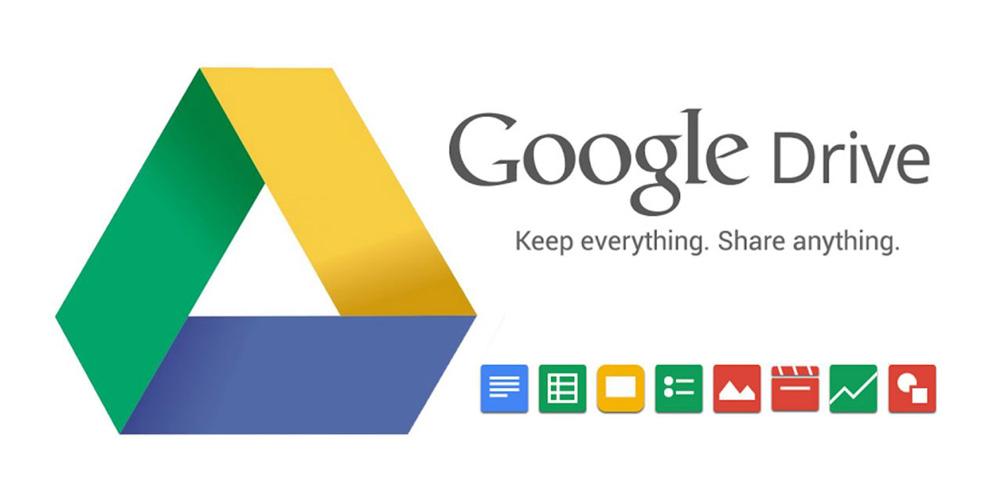 Icono y servicios asociados a Google Drive