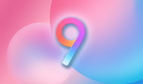 Icono de MIUI 9 en distintos colores