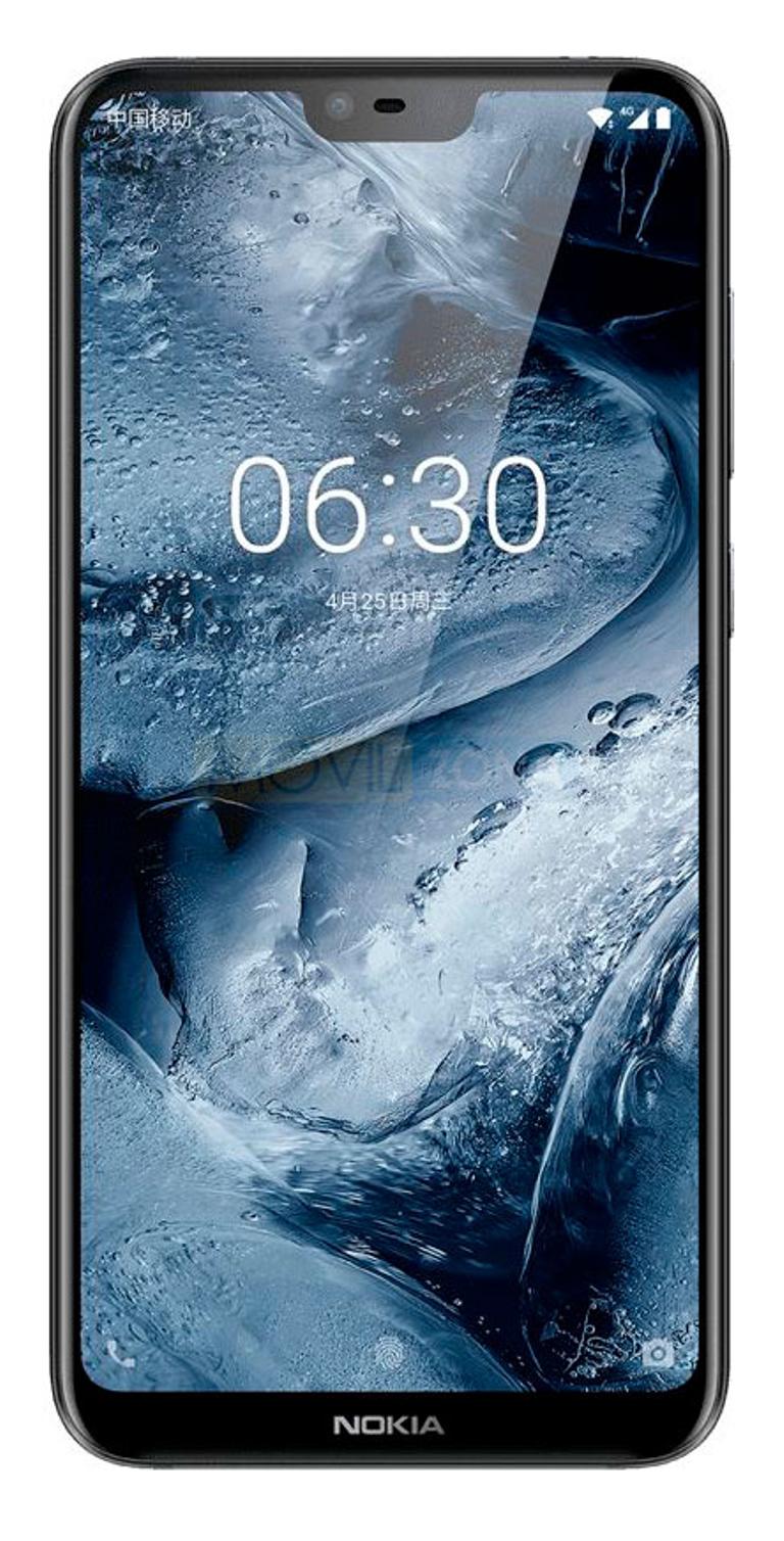 Nokia X6 2018 frontal