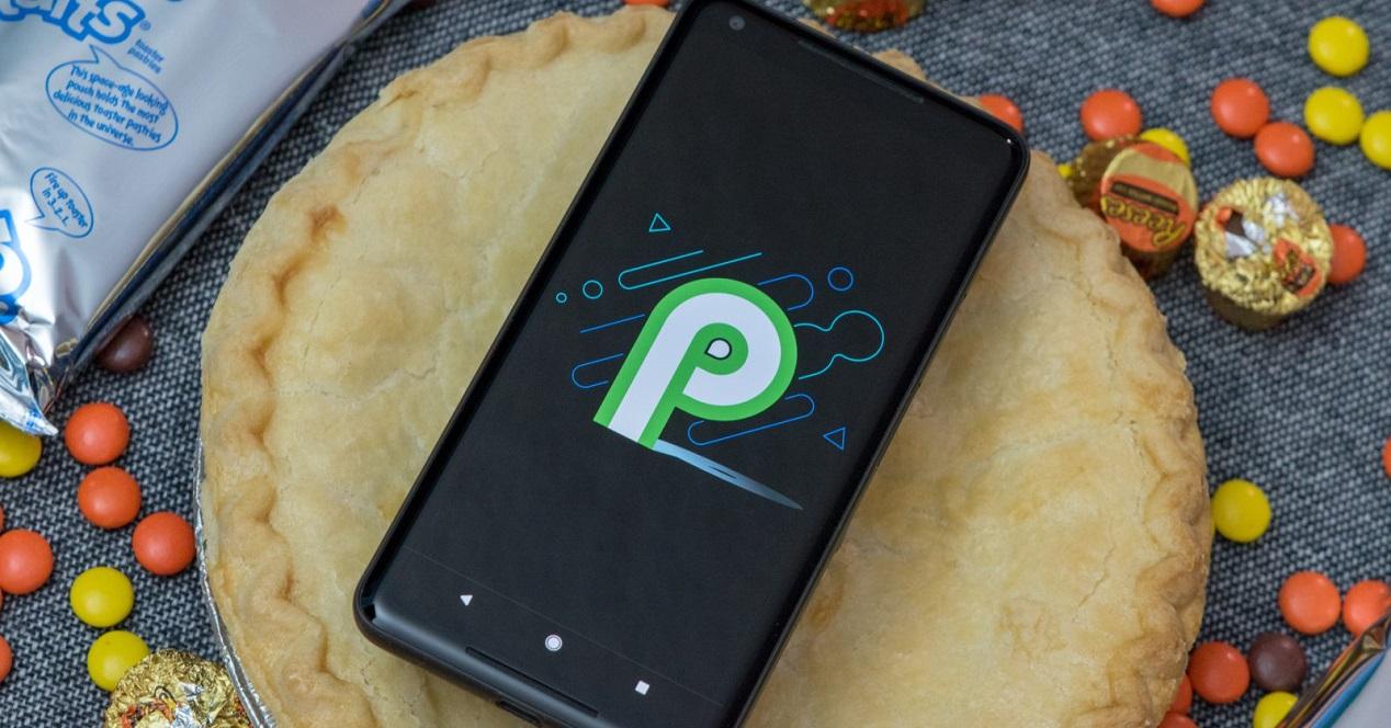 Logo Android P