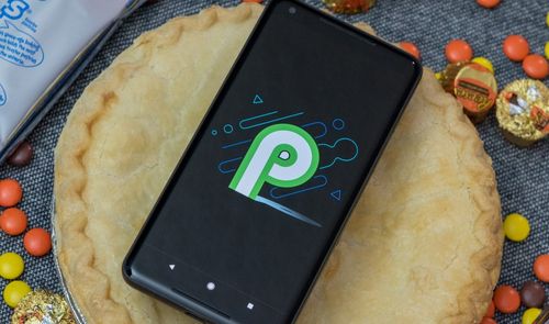 Logo Android P