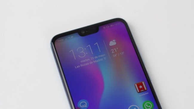 Panel del teléfono Honor 10