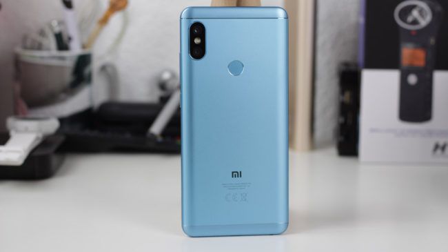 Imagen posterior Redmi Note 5