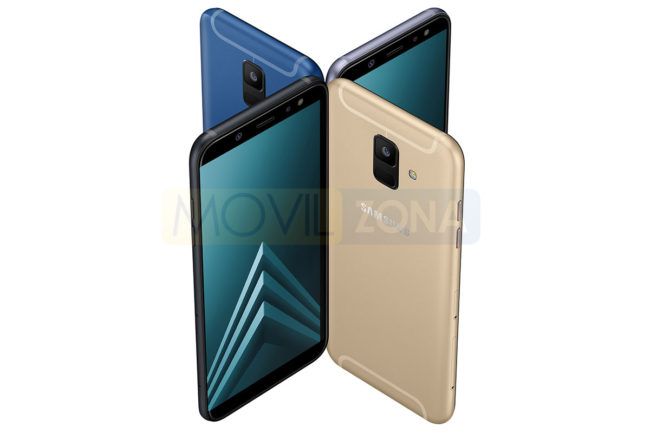 Samsung Galaxy A6 en cuatro colores