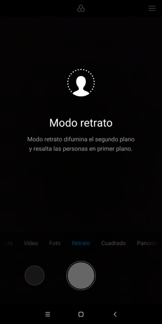 Modo retrato en el Xiaomi Redmi Note 5
