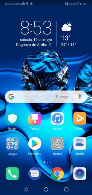 Escritorio del Honor 10