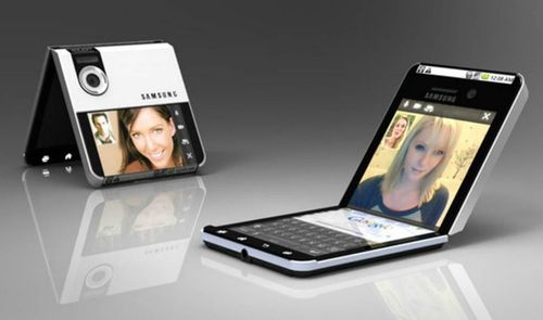 Smartphone con pantalla flexible de Samsung