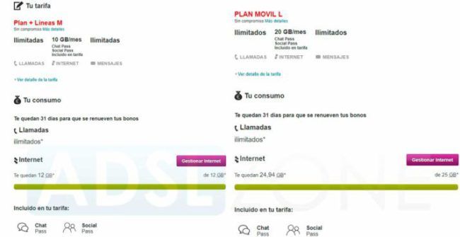 Tarifas de vodafone