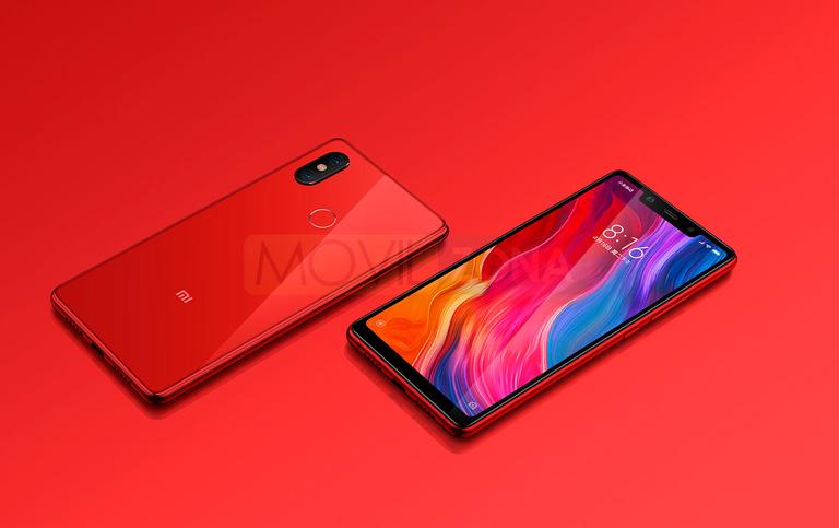 Xiaomi Mi 8 SE negro y rojo