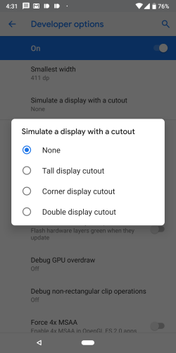 Móviles con doble notch