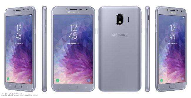 filtración del Samsung Galaxy J4 (2018)