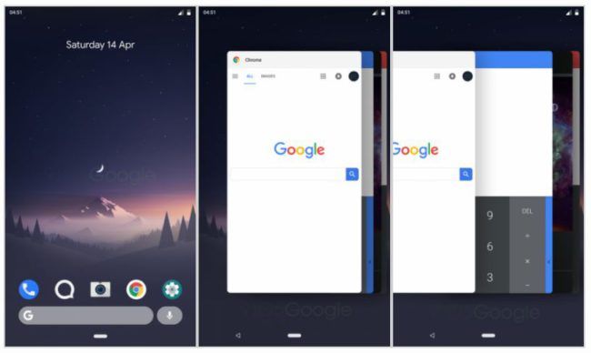 multitarea de Android P