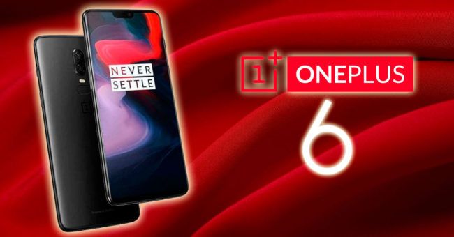oneplus 6 fondo rojo