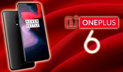 oneplus 6 fondo rojo