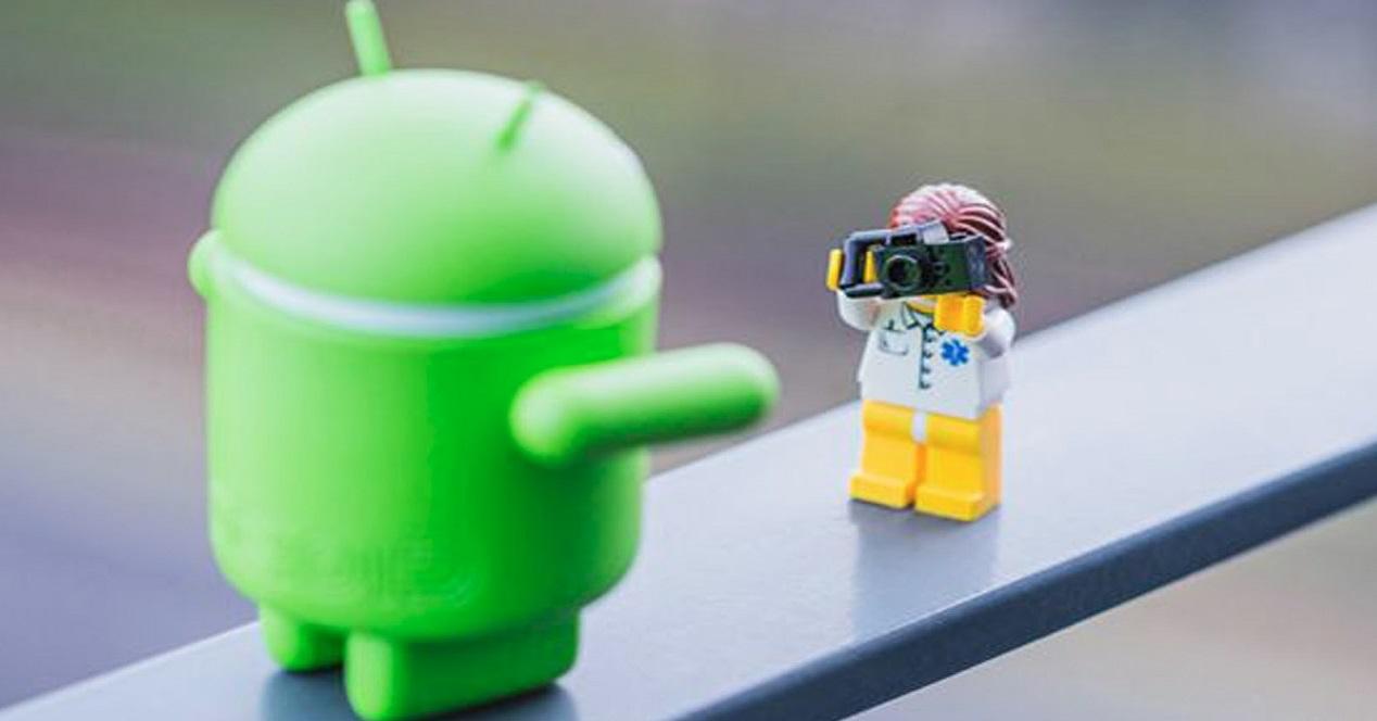 Android toy y camara