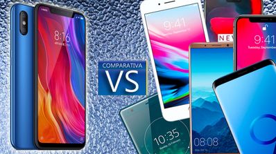 xiaomi mi 8 vs topes d gama