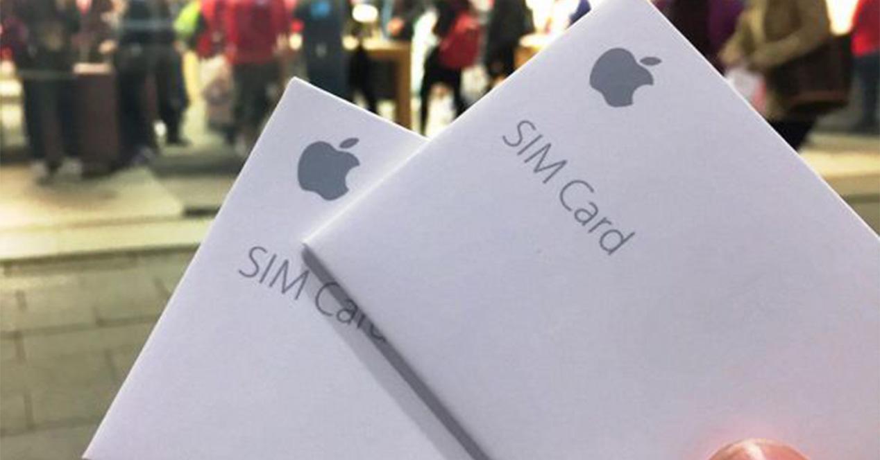 Tarjeta Apple SIM