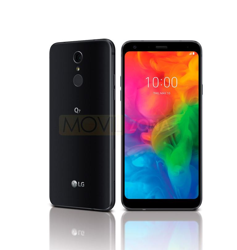 LG Q7 negro con Android