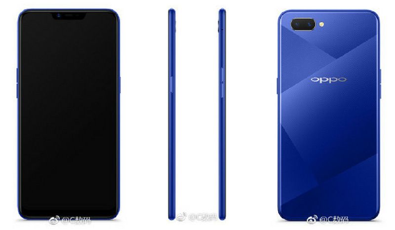 Diseño del Oppo A5