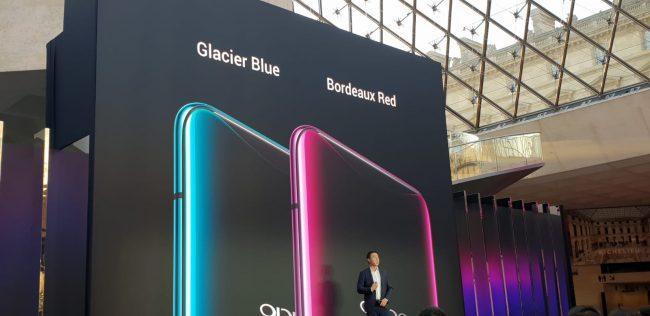Oppo Find X- colores