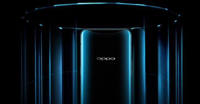 Oppo Find X en color azul