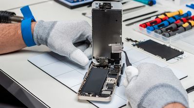 Reparación de un iPhone