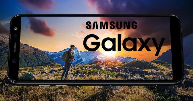 Pantalla del Samsung Galaxy A6