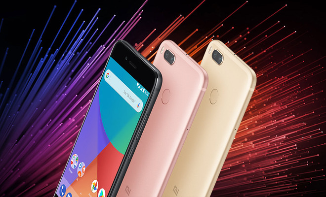 Xiaomi mi A1 en distintos colores