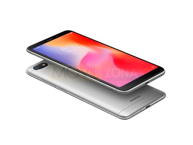 Xiaomi Redmi 6 negro y plateado