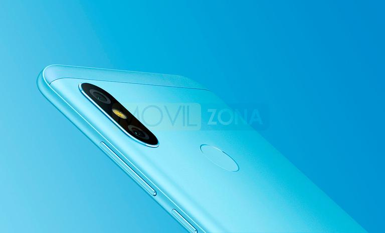 Xiaomi Redmi 6 Pro de color azul