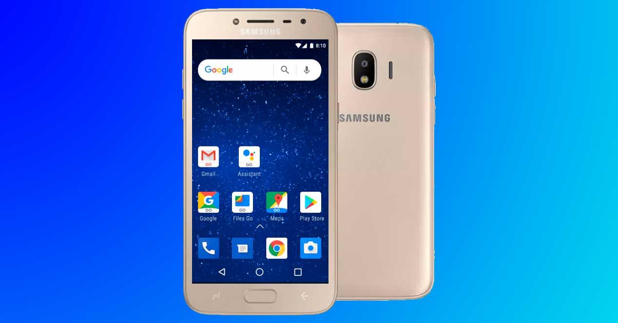 móvil Samsung con Android Go