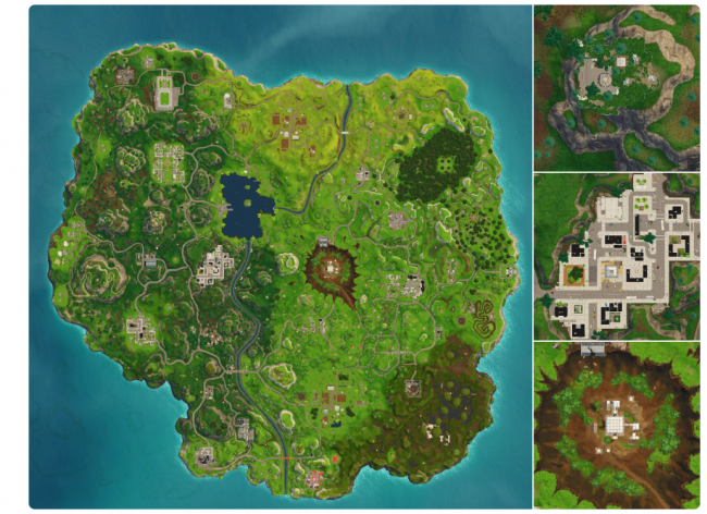 mapa fortinte